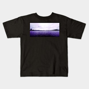 purple bay Kids T-Shirt